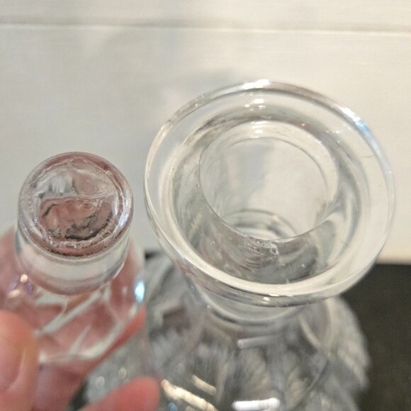 Antique EAPG Decanter 1915 RAINBOW by McKee & Brothers Pittsburg, PA Rare find - Picture 10 of 10